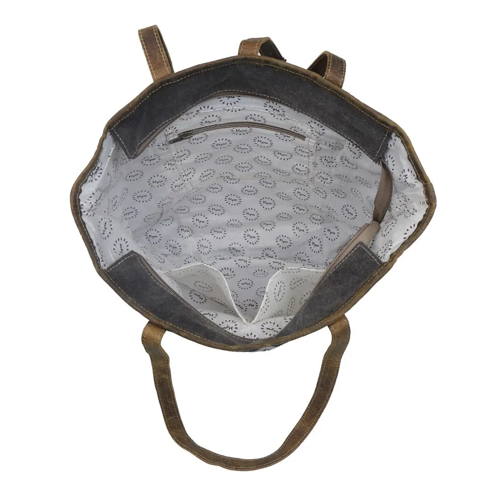 Folky Tote Bag sold by Myra Bag product image thumbnail 4