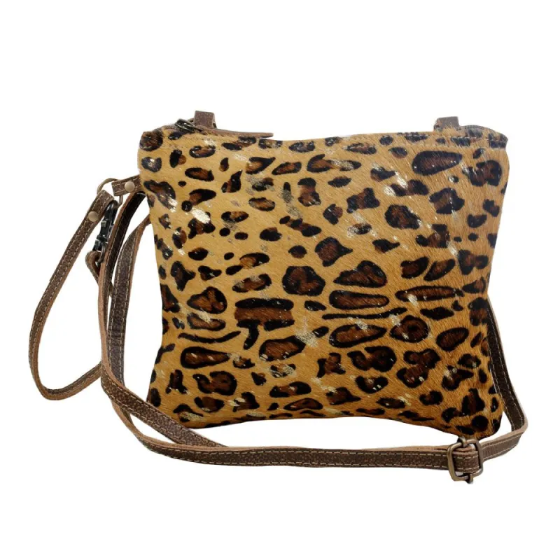 Freckled Leather & Hairon Bag sold by Myra Bag