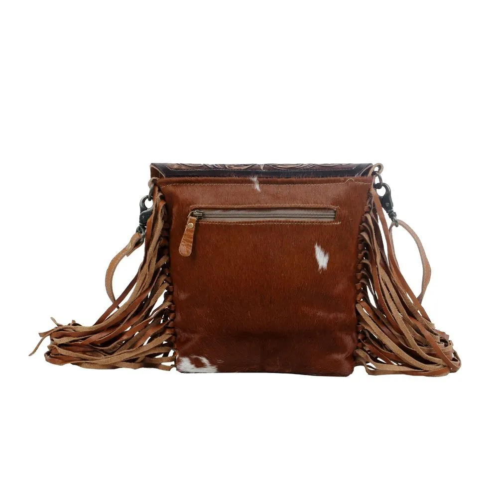 Blossom Hand-Tooled bag sold by Myra Bag product image thumbnail 3