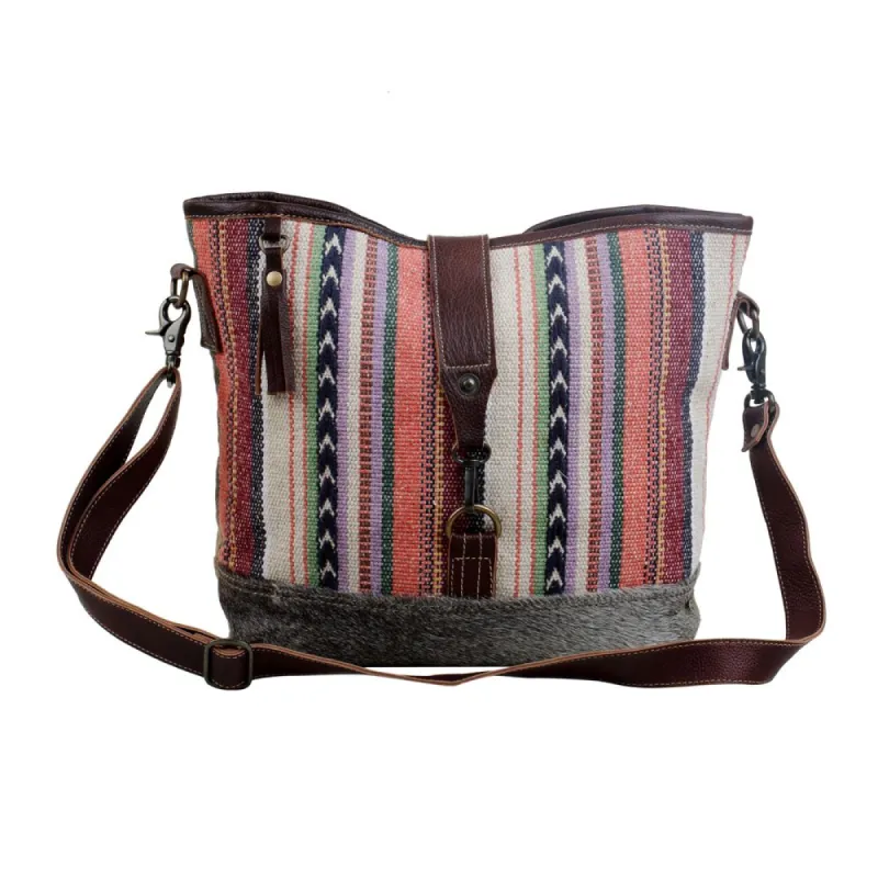 Multicolored Shoulder Bag sold by Myra Bag