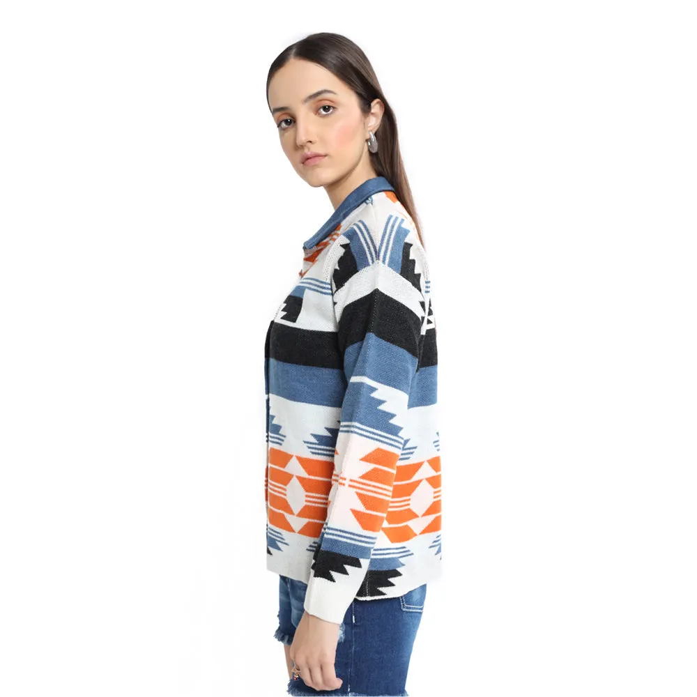 Lot-Us Shacket Sweater SMALL sold by Myra Bag product image thumbnail 4