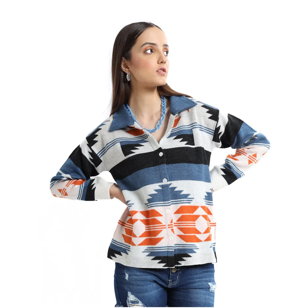 Lot-Us Shacket Sweater SMALL sold by Myra Bag