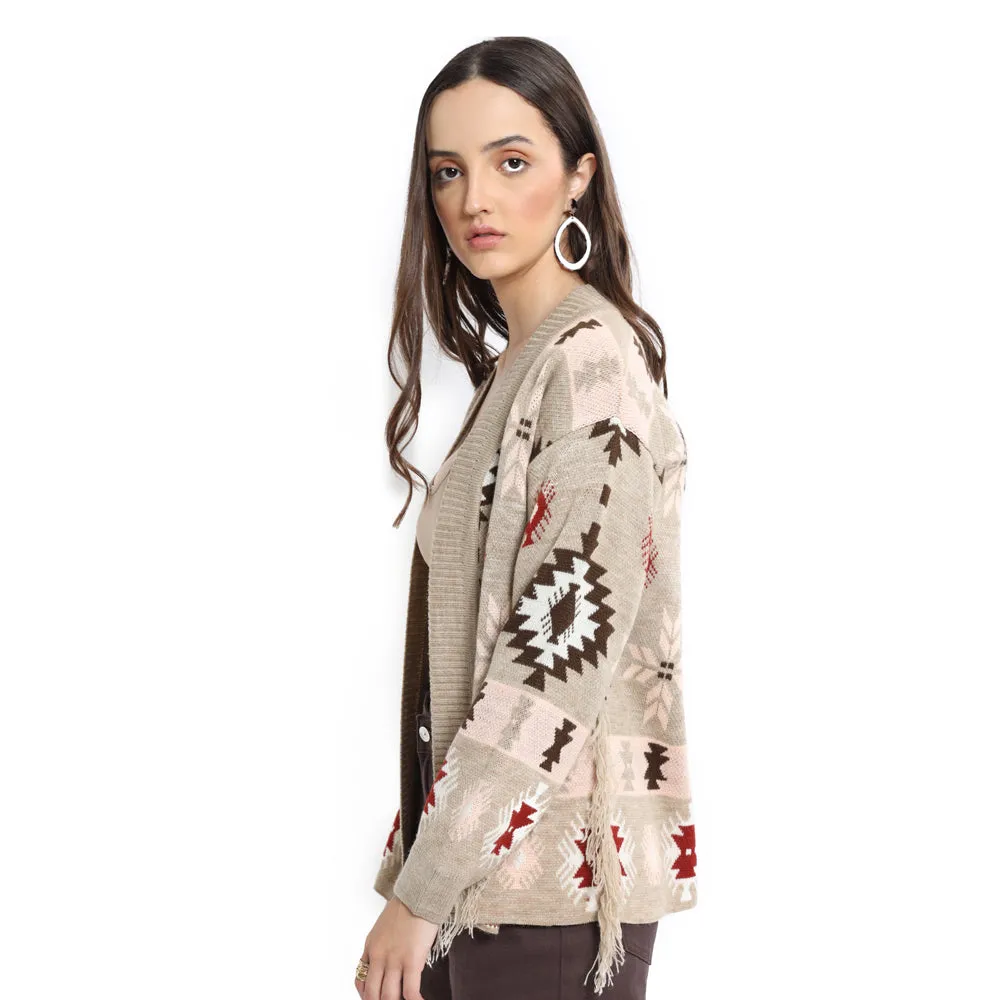 Fist-pump! Cardigan Sweater SMALL sold by Myra Bag product image thumbnail 5