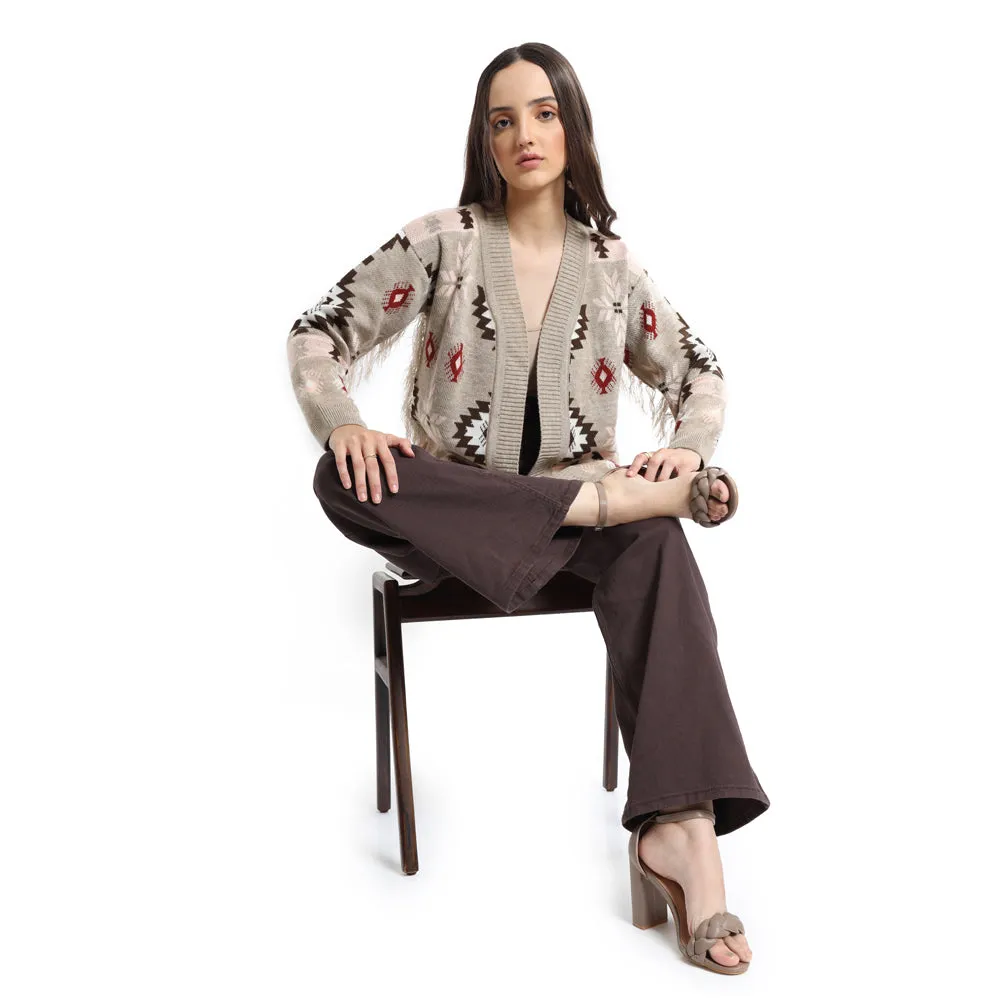 Fist-pump! Cardigan Sweater SMALL sold by Myra Bag product image thumbnail 3