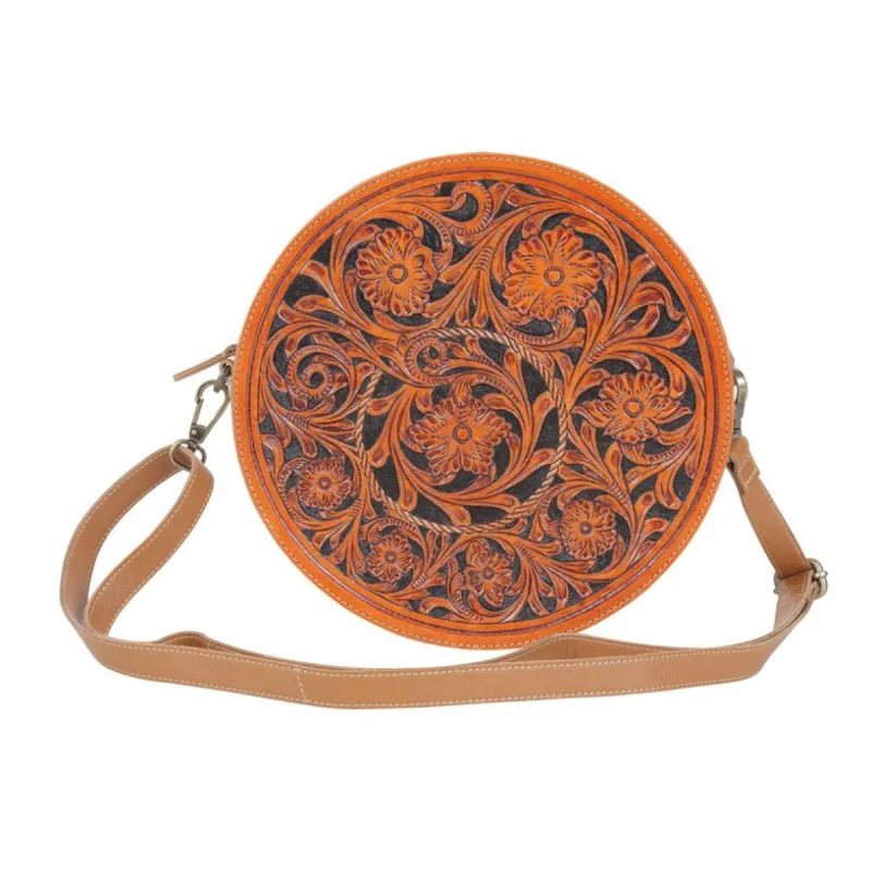 Intrepid Round Bag sold by Myra Bag