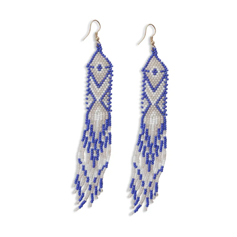 Garden Blue Earring sold by Myra Bag
