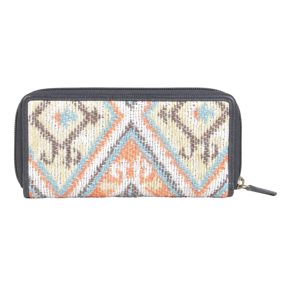 Blue cascade Wallet sold by Myra Bag product image thumbnail 3