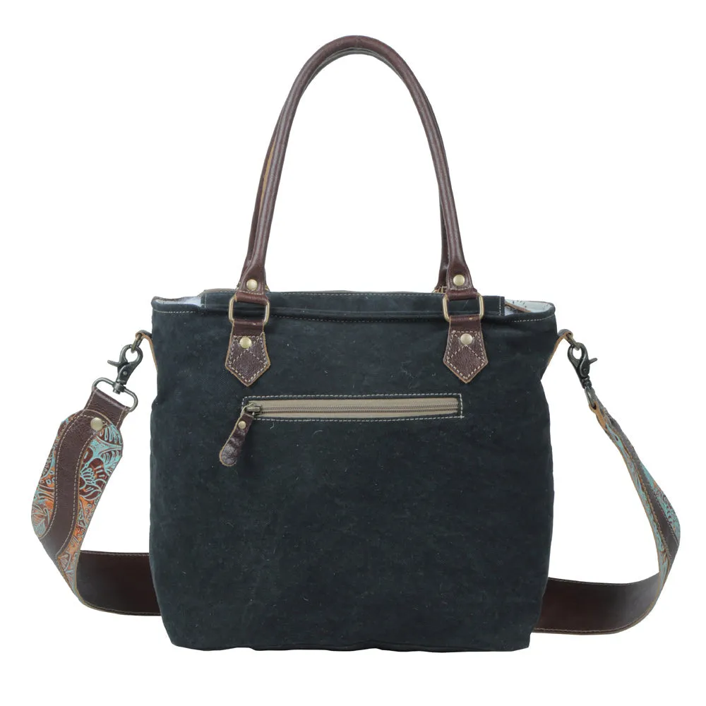 Domerang Canvas & Hairon Bag sold by Myra Bag product image thumbnail 3
