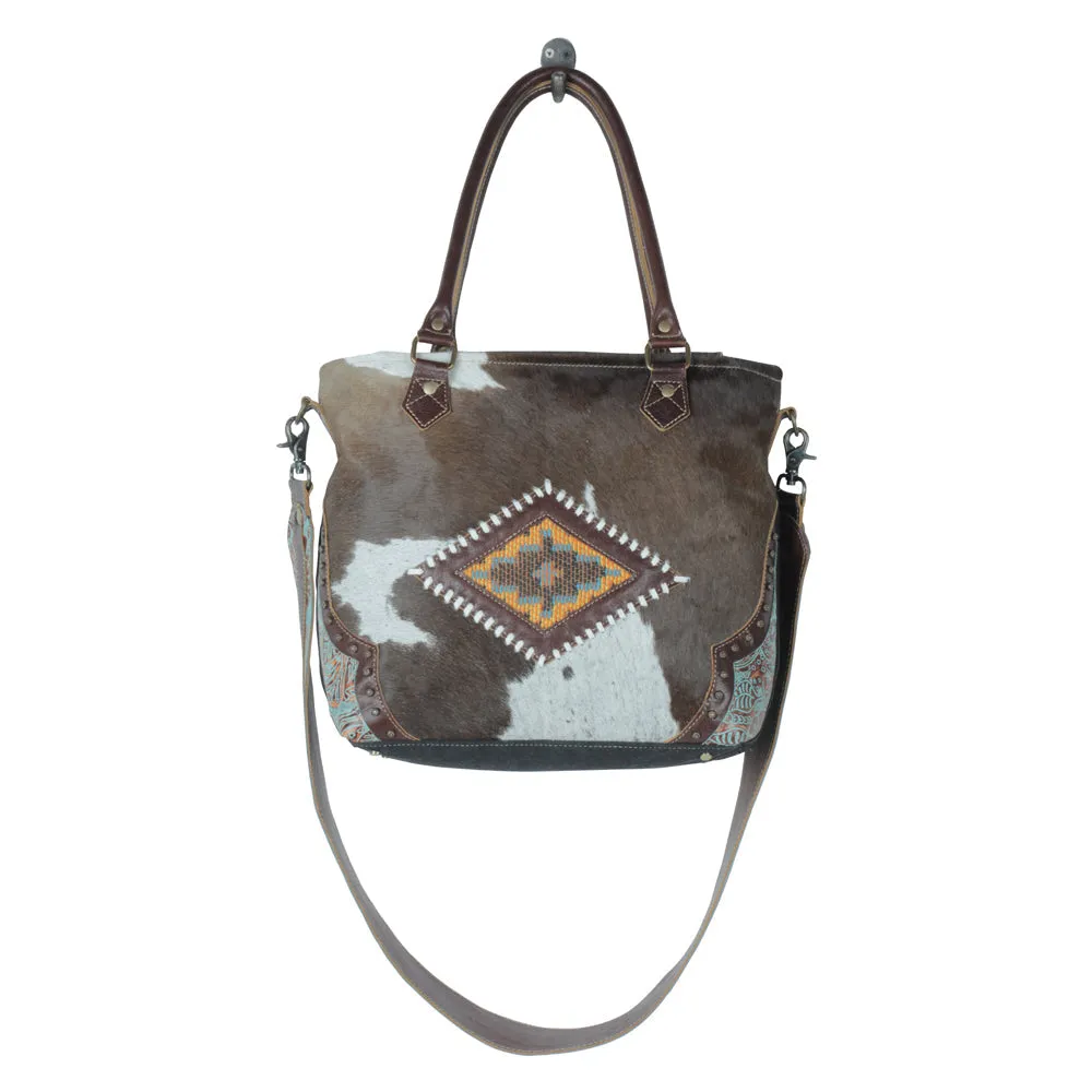 Domerang Canvas & Hairon Bag sold by Myra Bag product image thumbnail 4