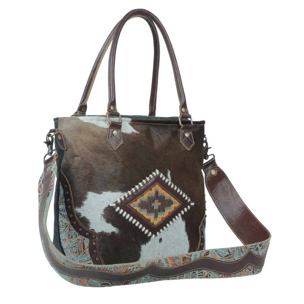 Domerang Canvas & Hairon Bag sold by Myra Bag product image thumbnail 2