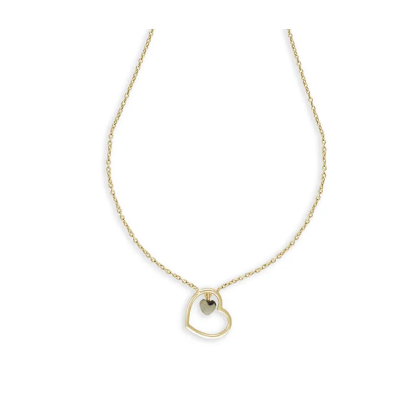 Soft Heart Necklace sold by Myra Bag