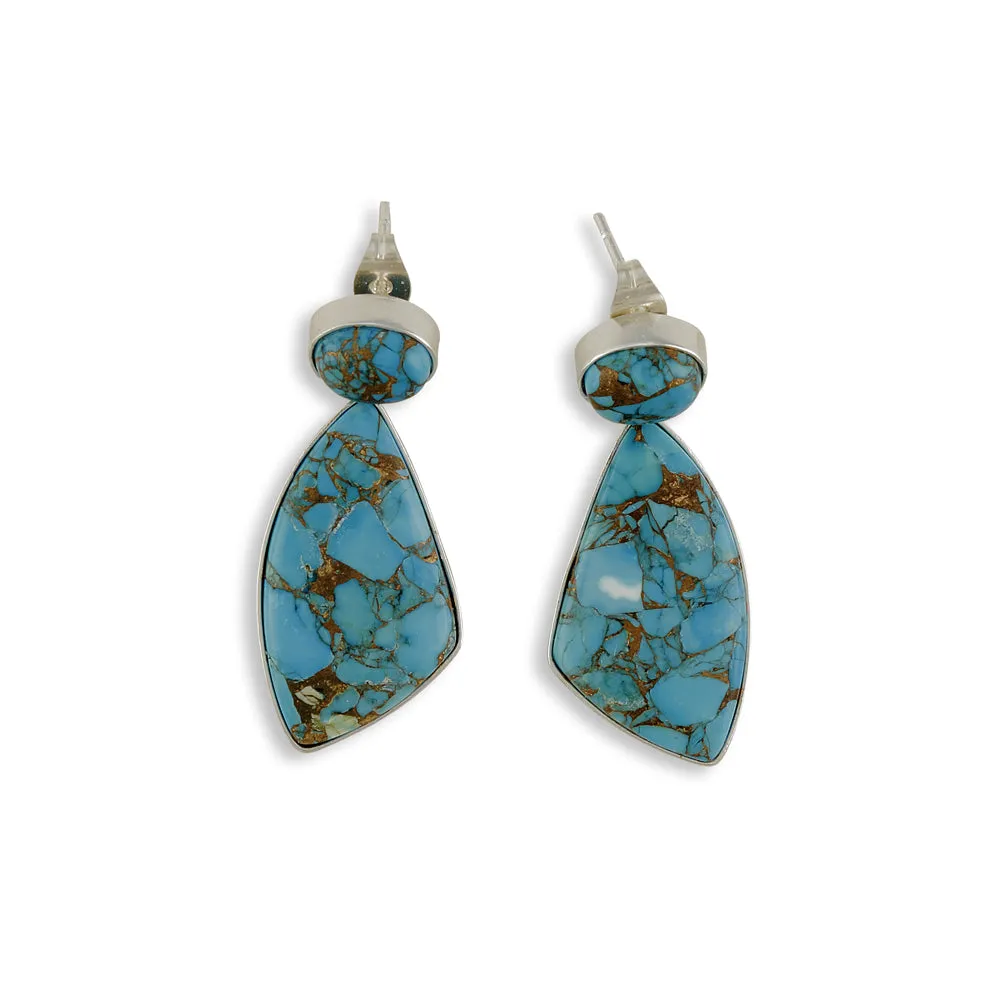 Ruddy Blue Earring sold by Myra Bag product image thumbnail 2