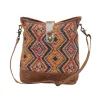 Orange Embers Shoulder Bag sold by Myra Bag