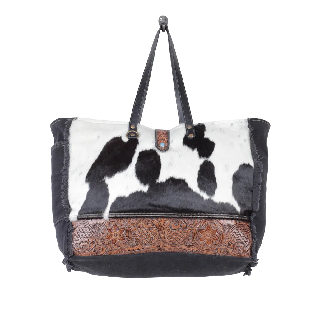 Comely Hand-Tooled Bag sold by Myra Bag product image thumbnail 4