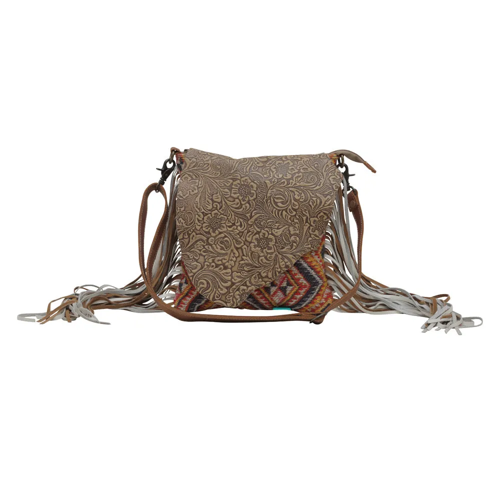 Taupe Shape Concealed Bag sold by Myra Bag