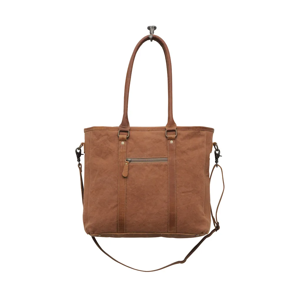 Scarlett Hand-Tooled Bag sold by Myra Bag product image thumbnail 5