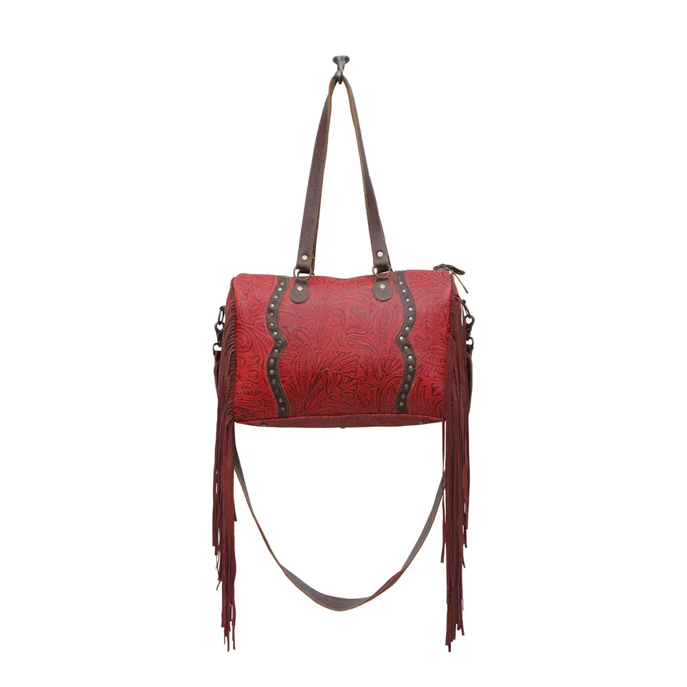 Candy Frills Leather & Hairon Bag sold by Myra Bag product image thumbnail 4