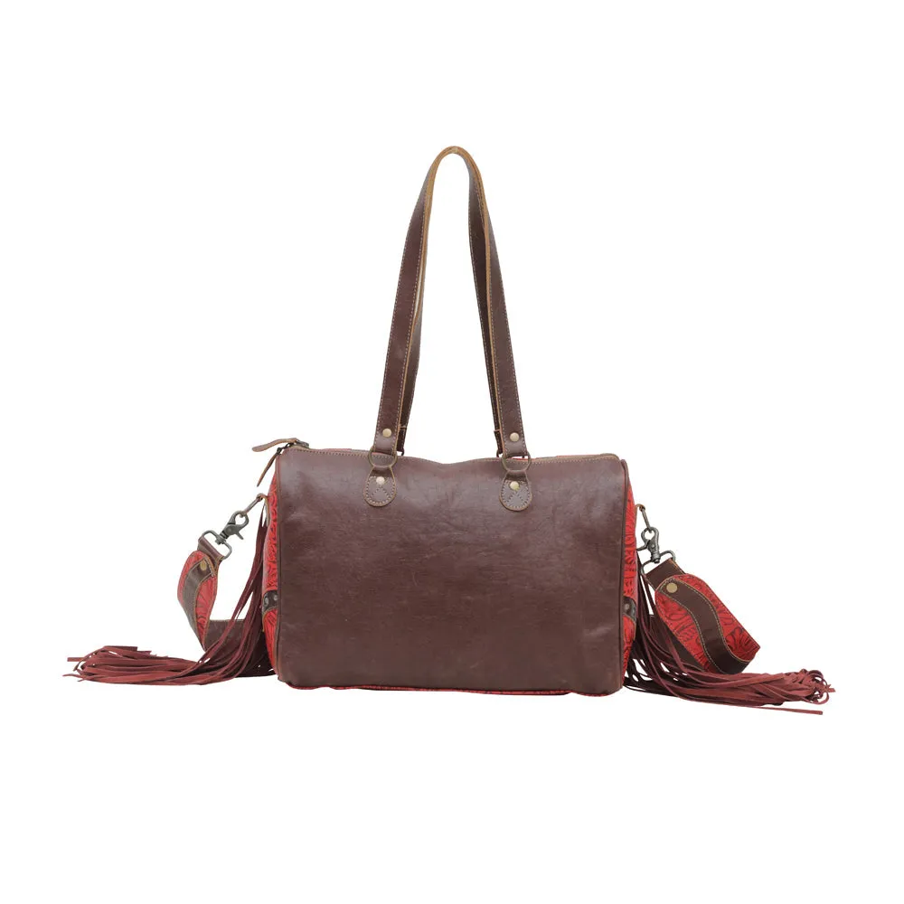 Candy Frills Leather & Hairon Bag sold by Myra Bag product image thumbnail 3