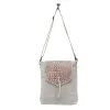 SMOKEY AZTECA LEATHER & HAIRON BAG sold by Myra Bag
