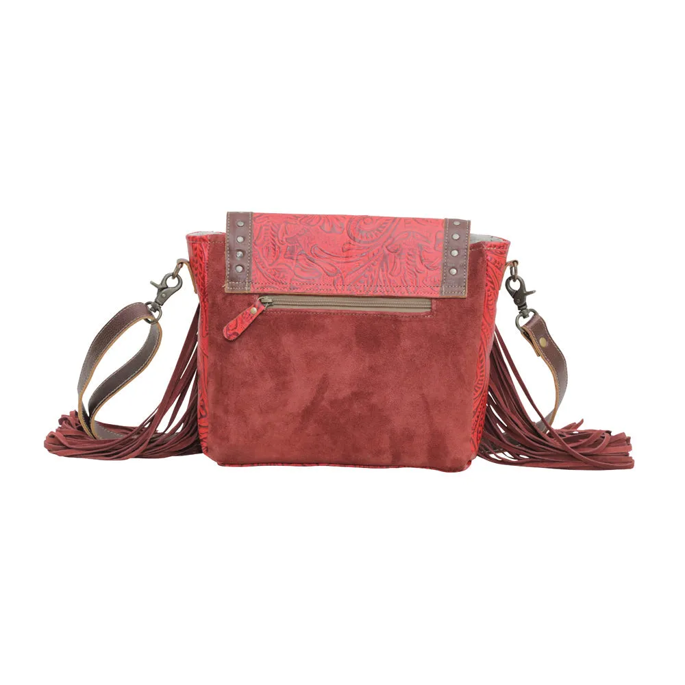 Cherry Pops Leather & Hairon Bag sold by Myra Bag product image thumbnail 3