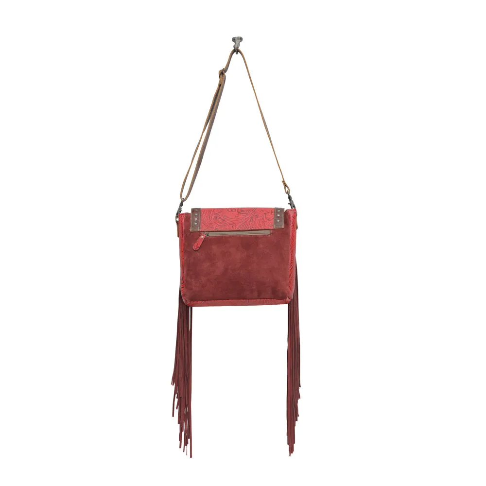 Cherry Pops Leather & Hairon Bag sold by Myra Bag product image thumbnail 5