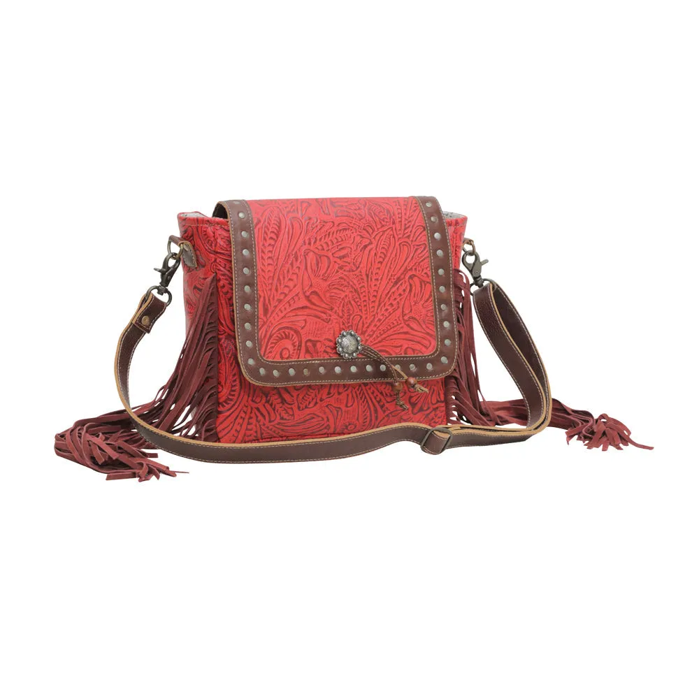 Cherry Pops Leather & Hairon Bag sold by Myra Bag product image thumbnail 2