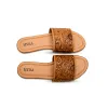 Coppu Western Hand-Tooled Sandals sold by Myra Bag
