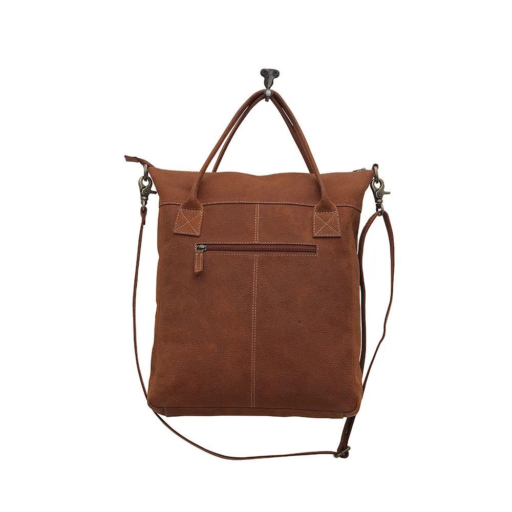 SPIN LEATHER & HAIRON BAG sold by Myra Bag product image thumbnail 5