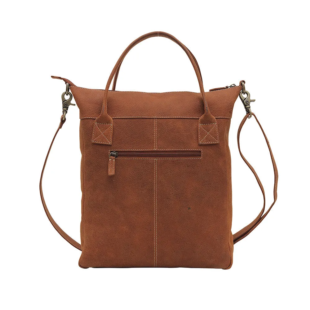 SPIN LEATHER & HAIRON BAG sold by Myra Bag product image thumbnail 3