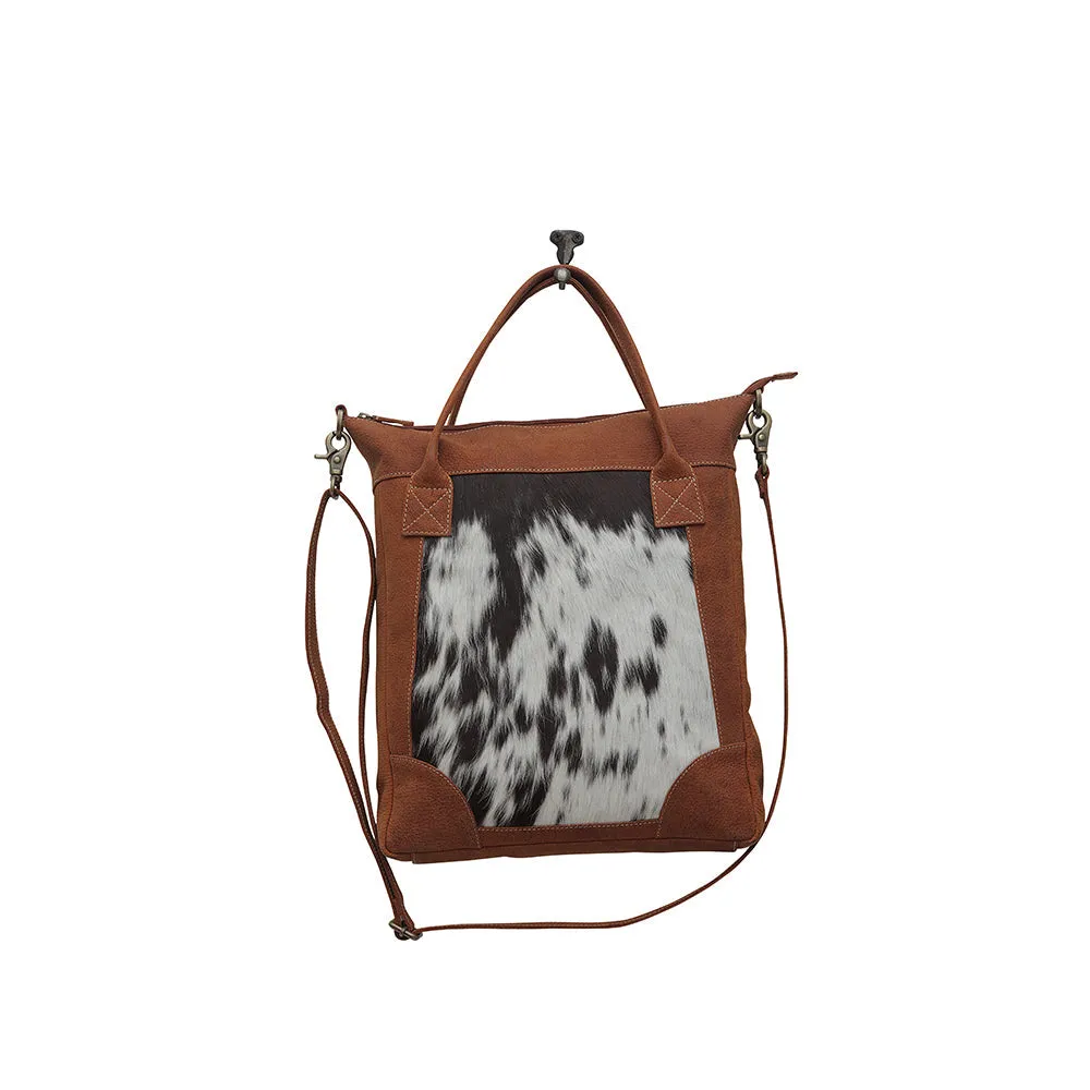 SPIN LEATHER & HAIRON BAG sold by Myra Bag product image thumbnail 4