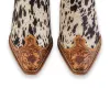 Heely Western Hand-Tooled Mules sold by Myra Bag