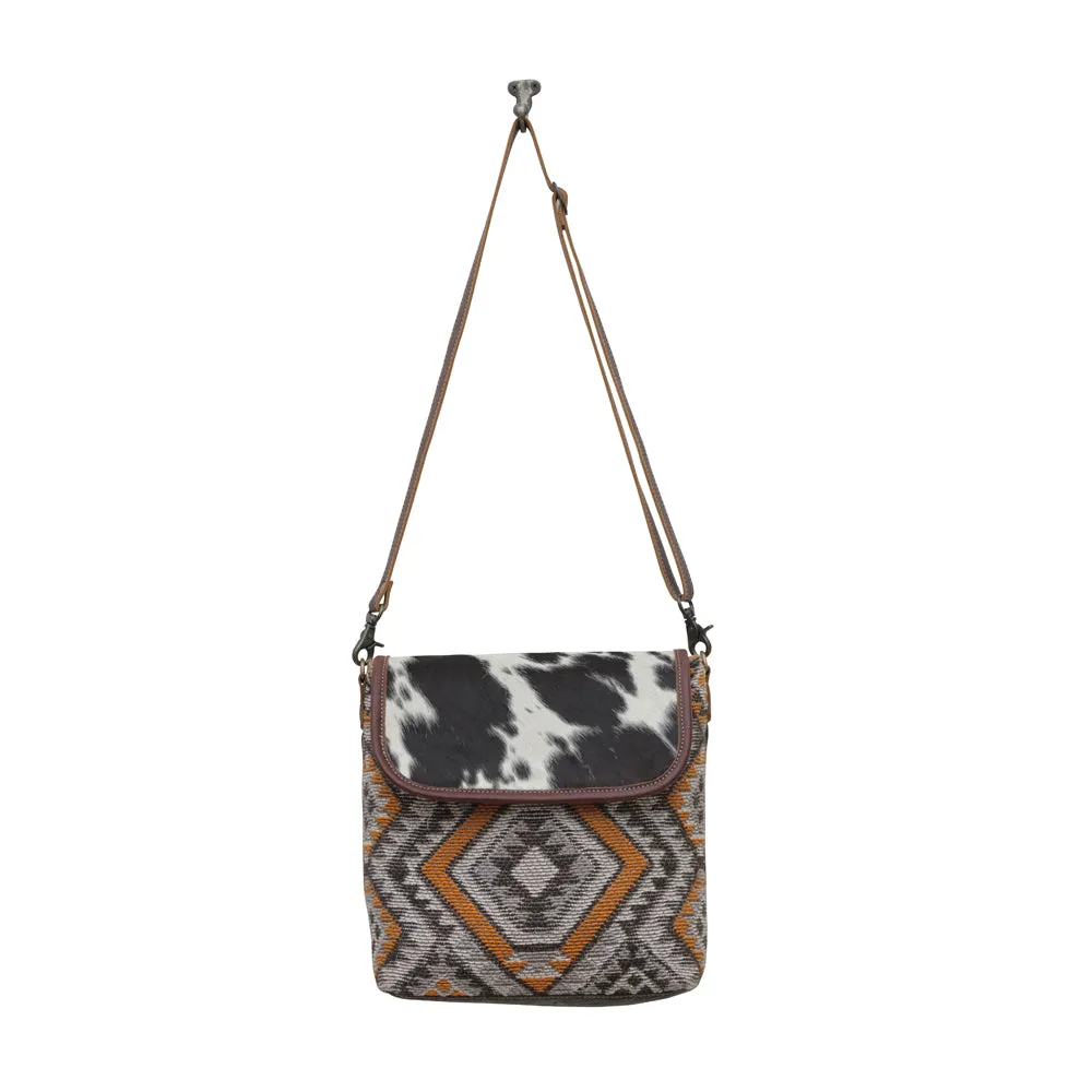 Orange Outlines Small & Crossbody Bag sold by Myra Bag product image thumbnail 4