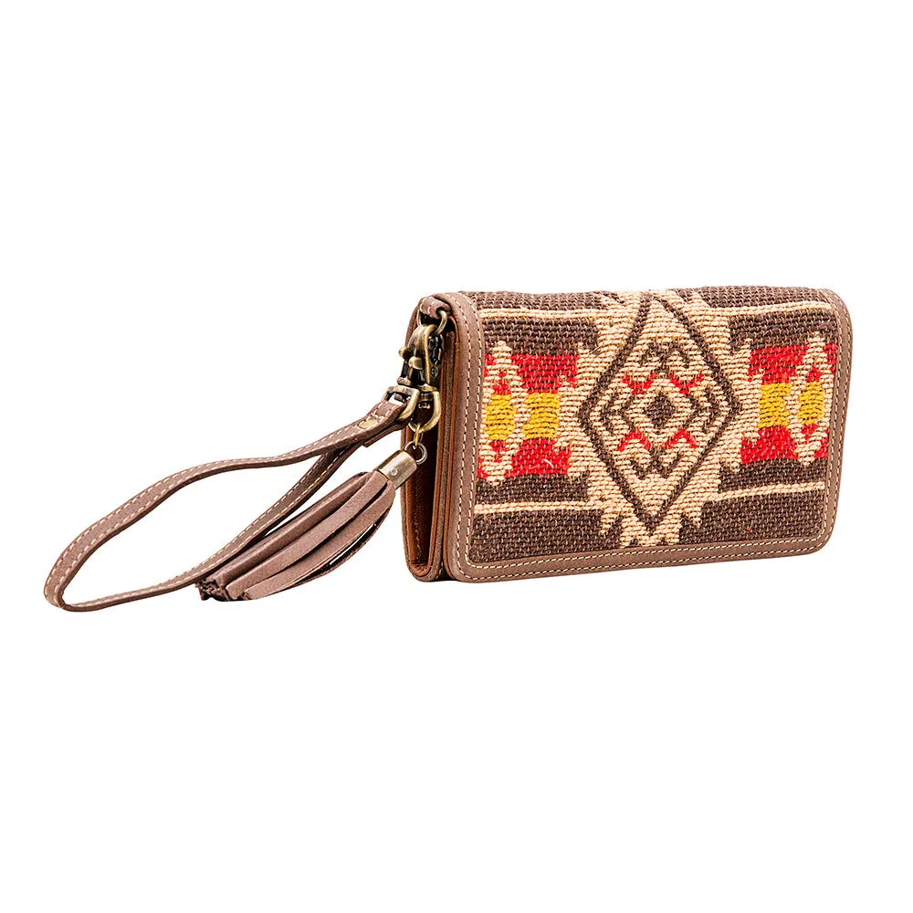 MAP WOVEN FABRIC WALLET sold by Myra Bag product image thumbnail 2