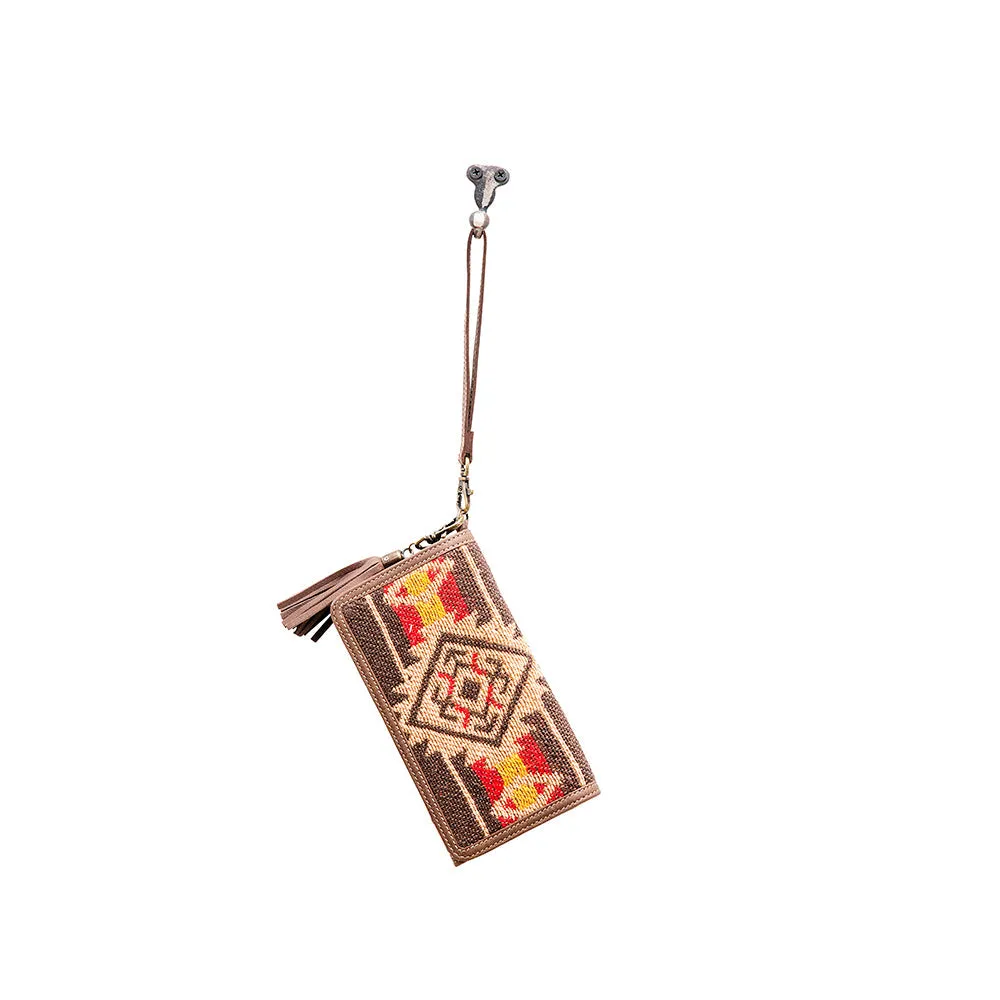 MAP WOVEN FABRIC WALLET sold by Myra Bag product image thumbnail 4