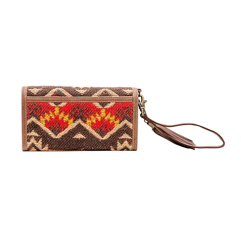 MAP WOVEN FABRIC WALLET sold by Myra Bag product image thumbnail 3