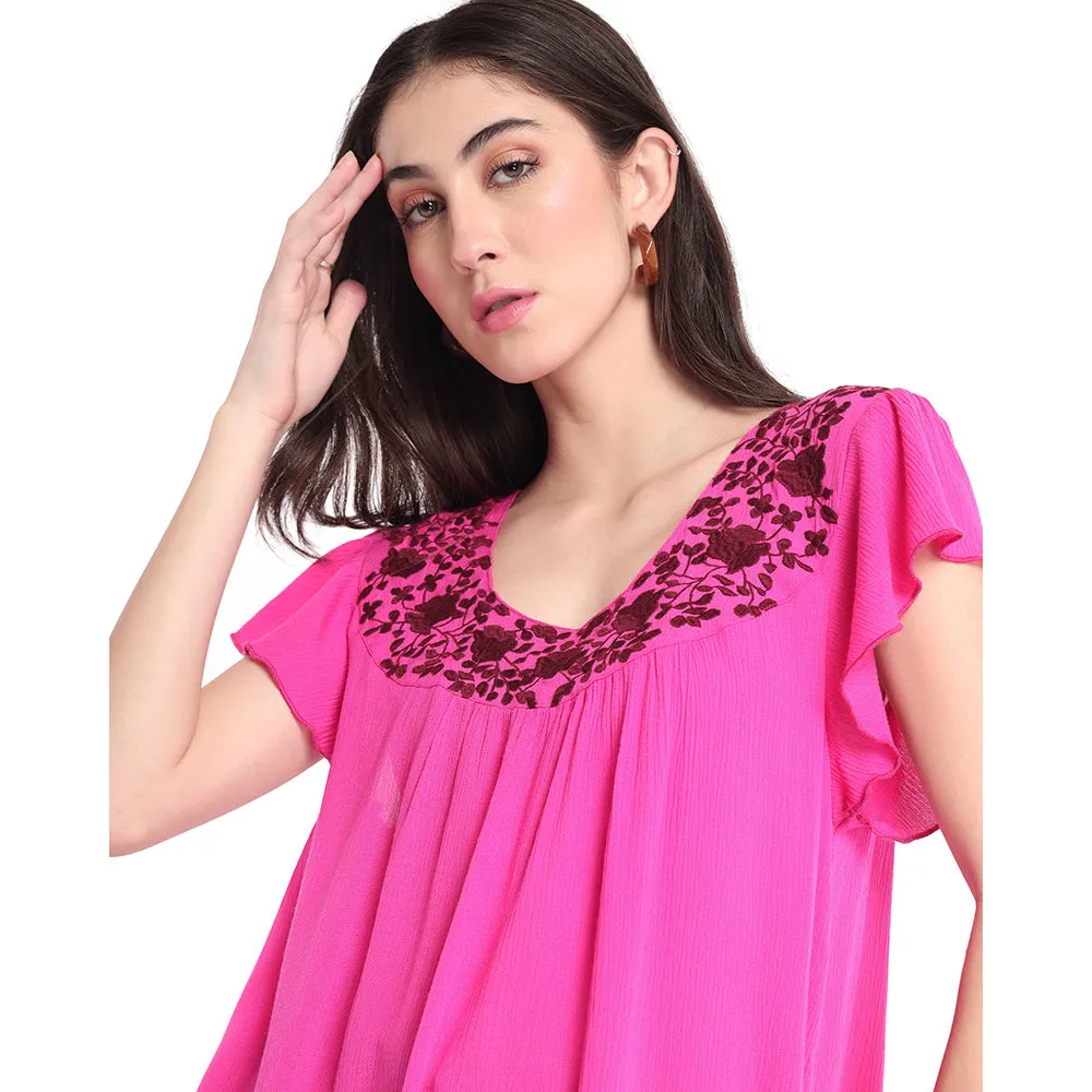 Velvet Red TOP & SHIRTS sold by Myra Bag product image thumbnail 4