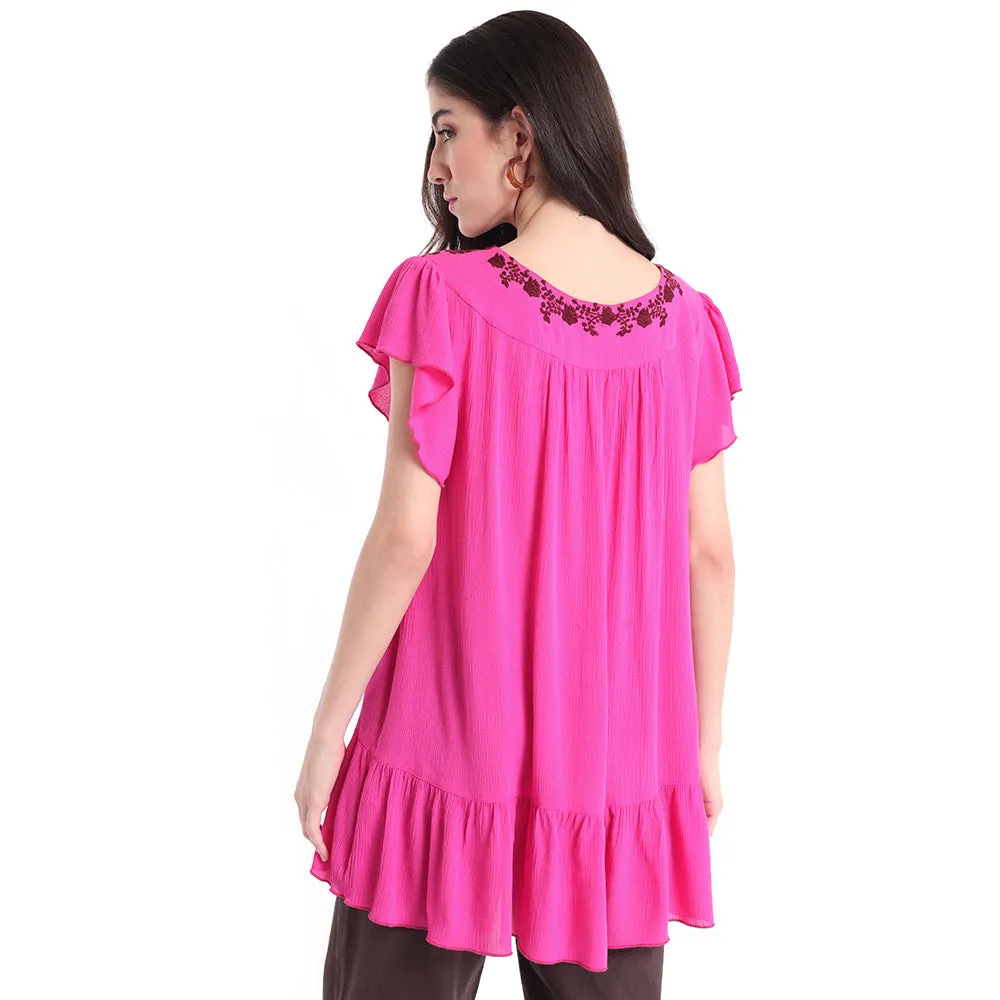 Velvet Red TOP & SHIRTS sold by Myra Bag product image thumbnail 5