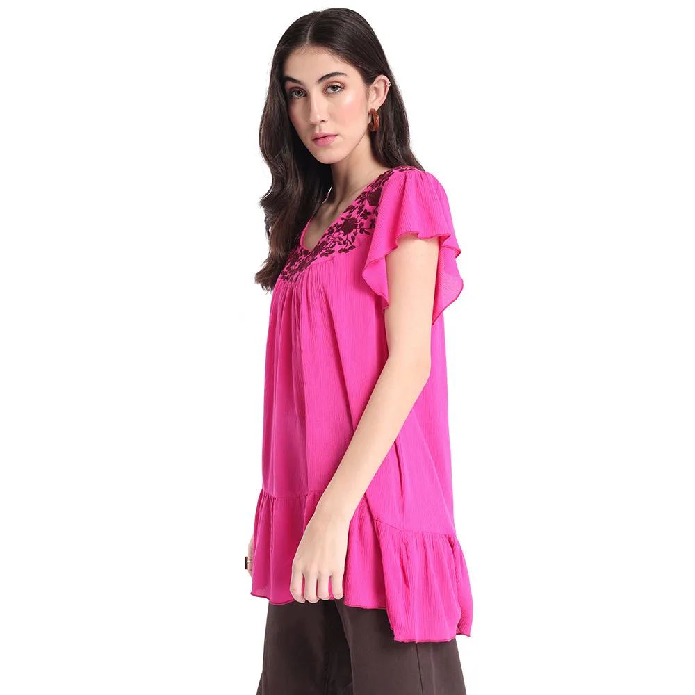 Velvet Red TOP & SHIRTS sold by Myra Bag product image thumbnail 2