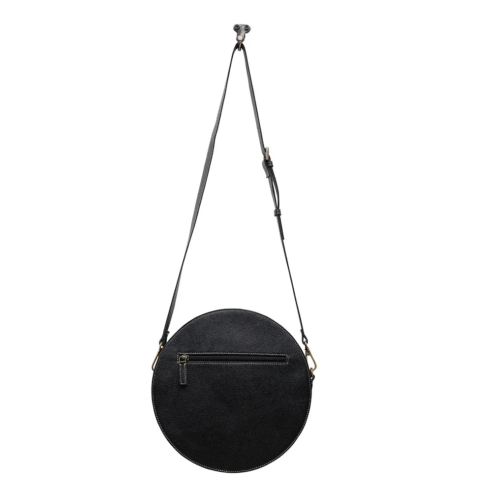 FLAX BLOSSOM ROUND BAG sold by Myra Bag product image thumbnail 5