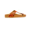 Crockler Western Hand-Tooled Sandals sold by Myra Bag