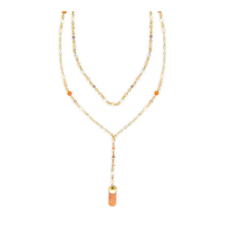 LILAC NECKLACE sold by Myra Bag