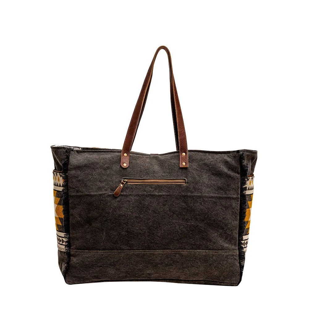 Trilang Weekender Bag sold by Myra Bag product image thumbnail 3