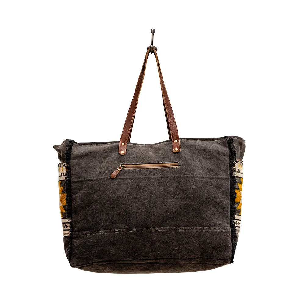Trilang Weekender Bag sold by Myra Bag product image thumbnail 5