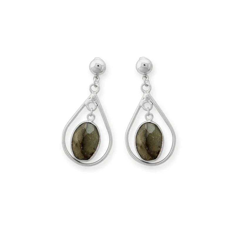 BLACK MOON-EYES EARRING sold by Myra Bag