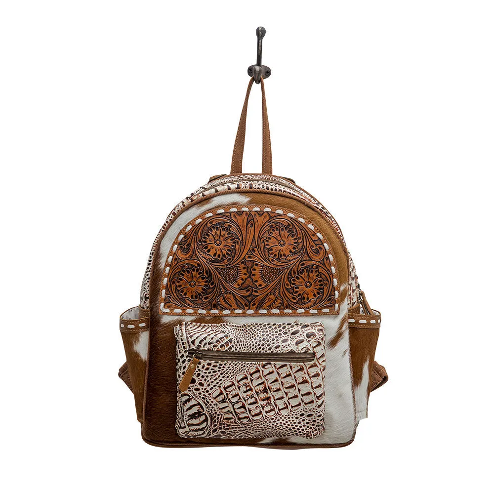 Tropey Hand-Tooled Bag sold by Myra Bag product image thumbnail 4