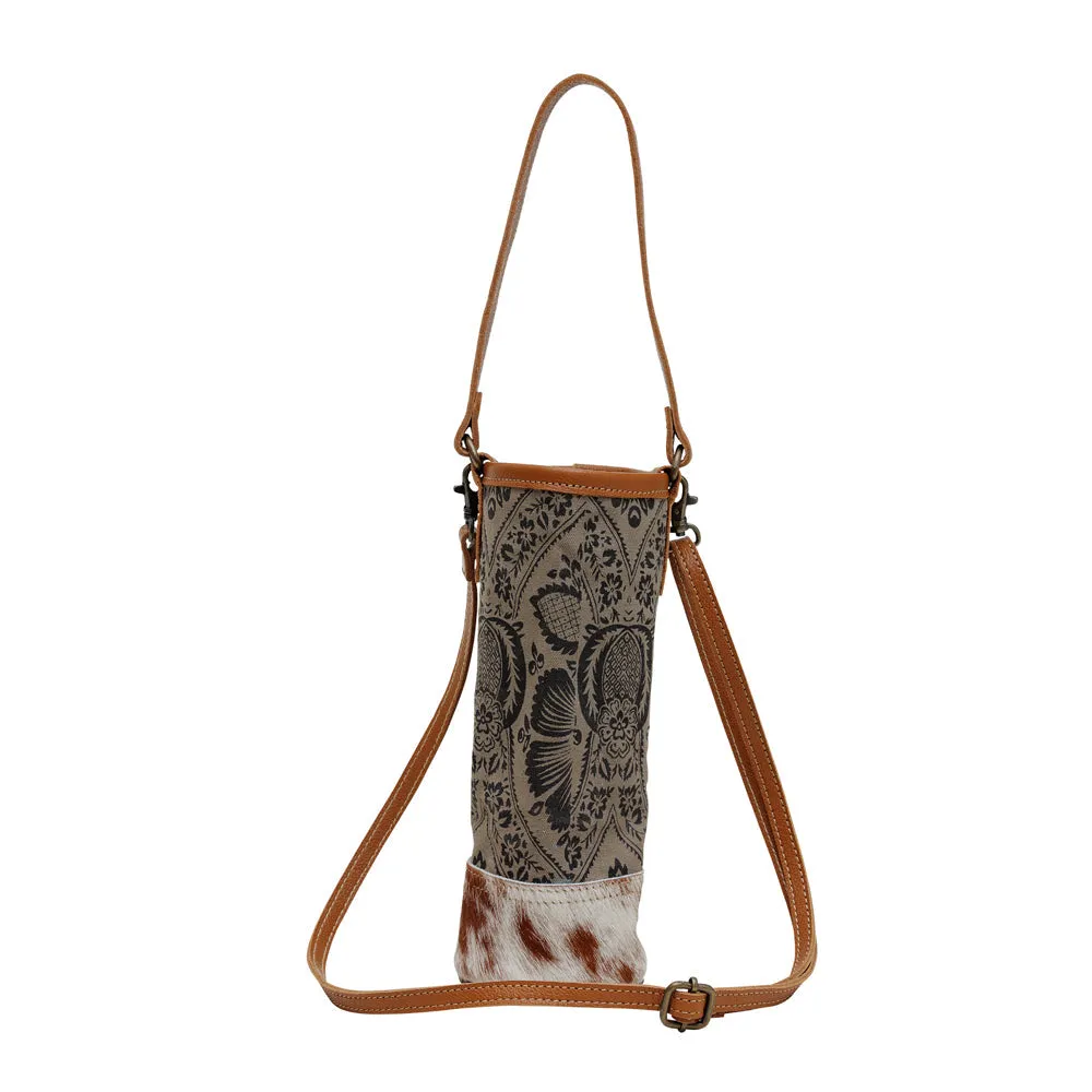 LEAFY WINE BOTTLE BAG sold by Myra Bag