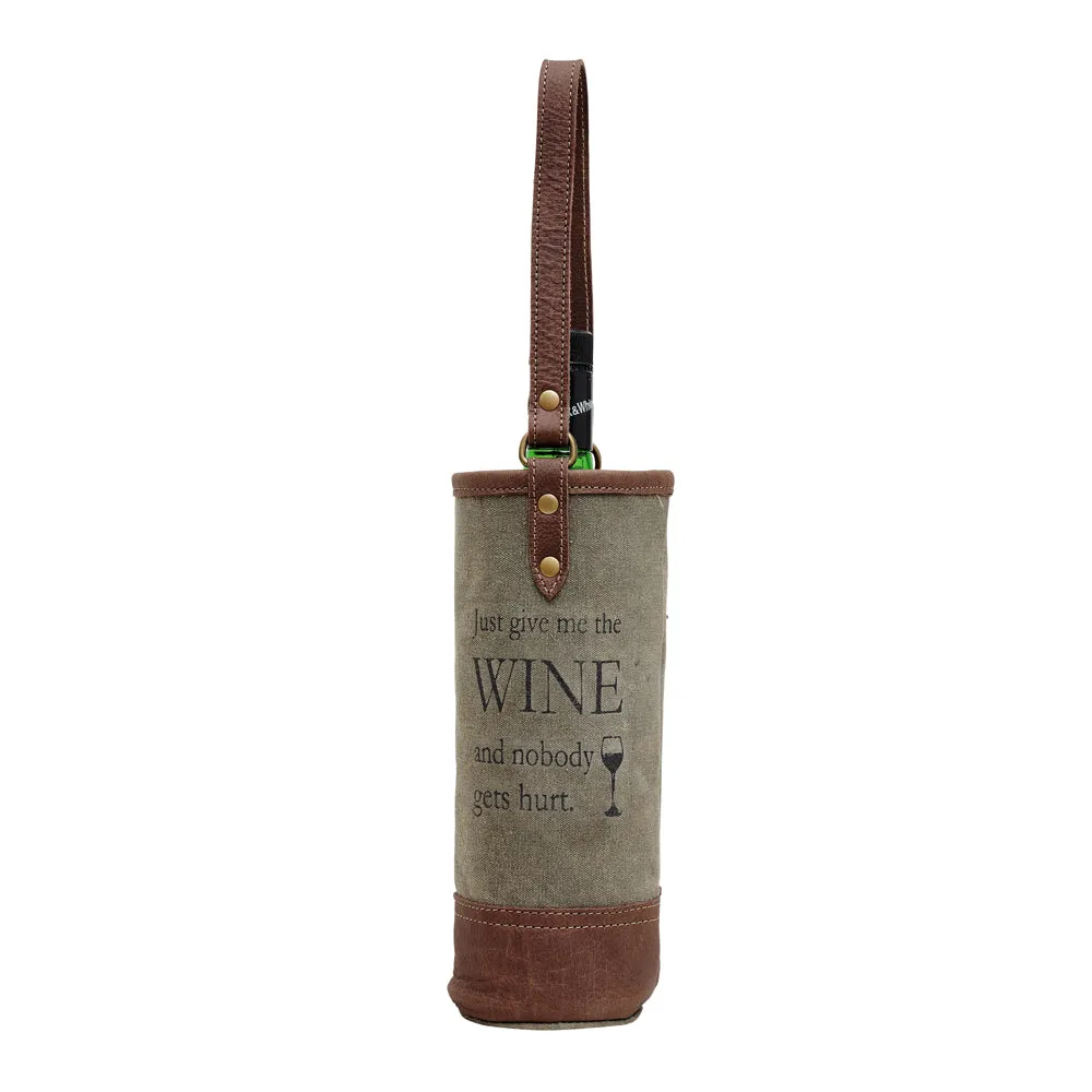 VINO WINE BOTTLE BAG sold by Myra Bag product image thumbnail 2