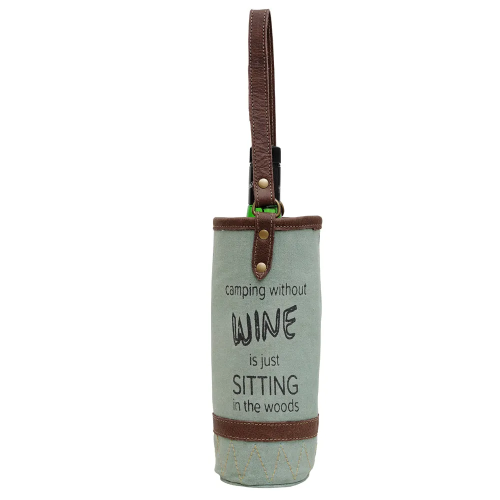 IN THE WOODS WINE BOTTLE BAG sold by Myra Bag product image thumbnail 2