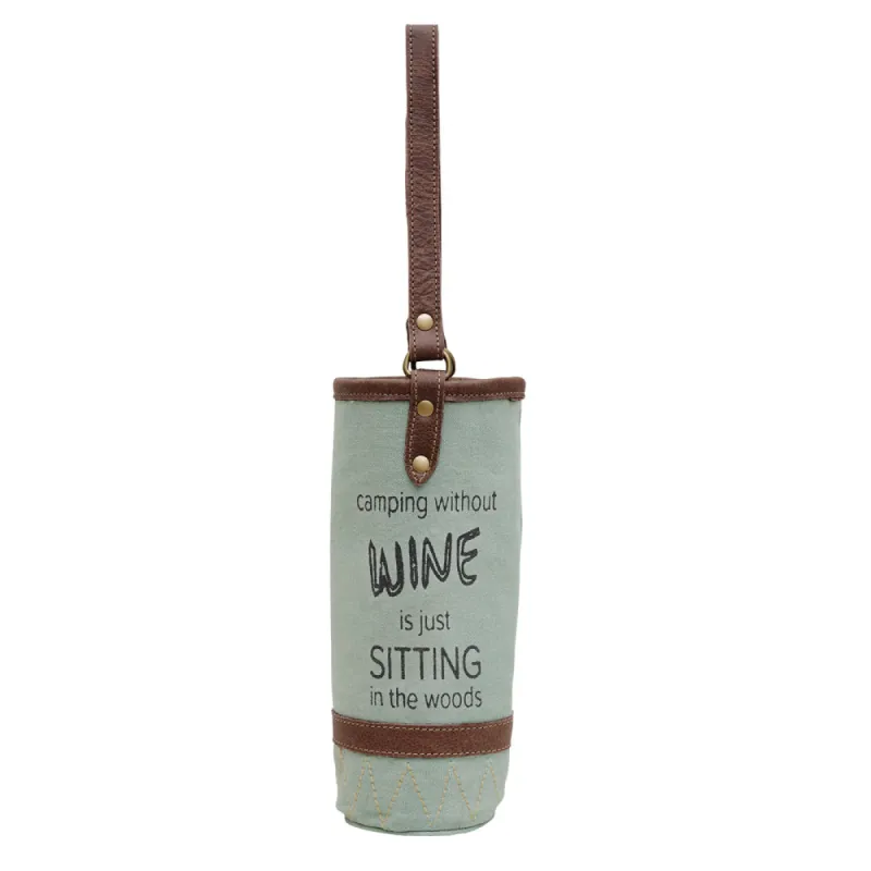 IN THE WOODS WINE BOTTLE BAG sold by Myra Bag