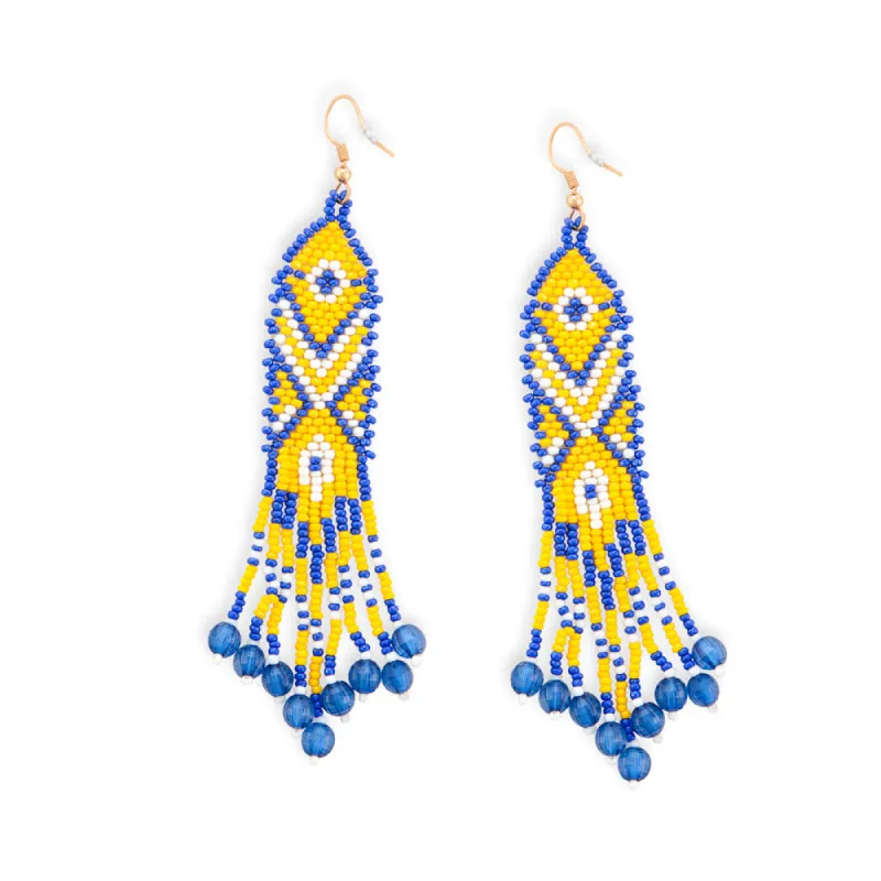 FIRE IN SEA EARRING sold by Myra Bag